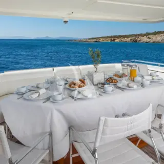 Aft deck