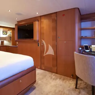 Master cabin with office corner