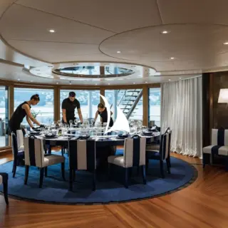 Main Salon Dining Area