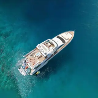 Motor Yacht Koukles - At Anchor