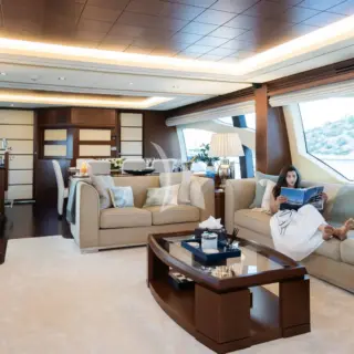 Motor Yacht Koukles - Main Salon