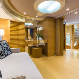 Salon/Sofa-bed in Master cabin