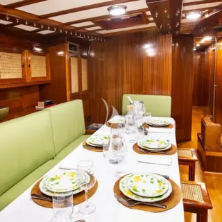 Saloon dining area