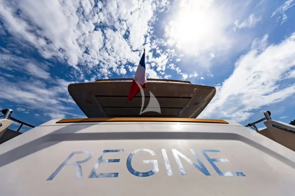 REGINE OF CANNES - rear of the boat 
