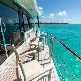 Side Balcony off Main Salon