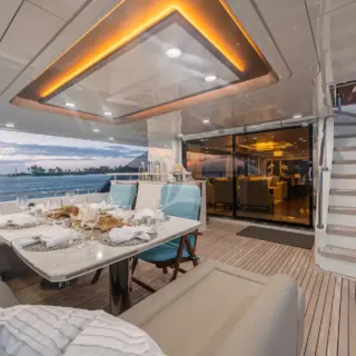 Main Deck Al Fresco Dining - evening