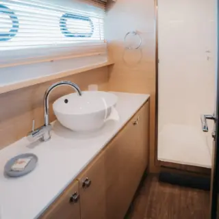 Master cabin bathroom