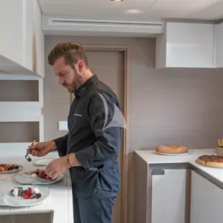 ALLURE 59 - Galley down Factory photos