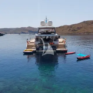 JUST MARIE 2 - Aft sea view & water toys