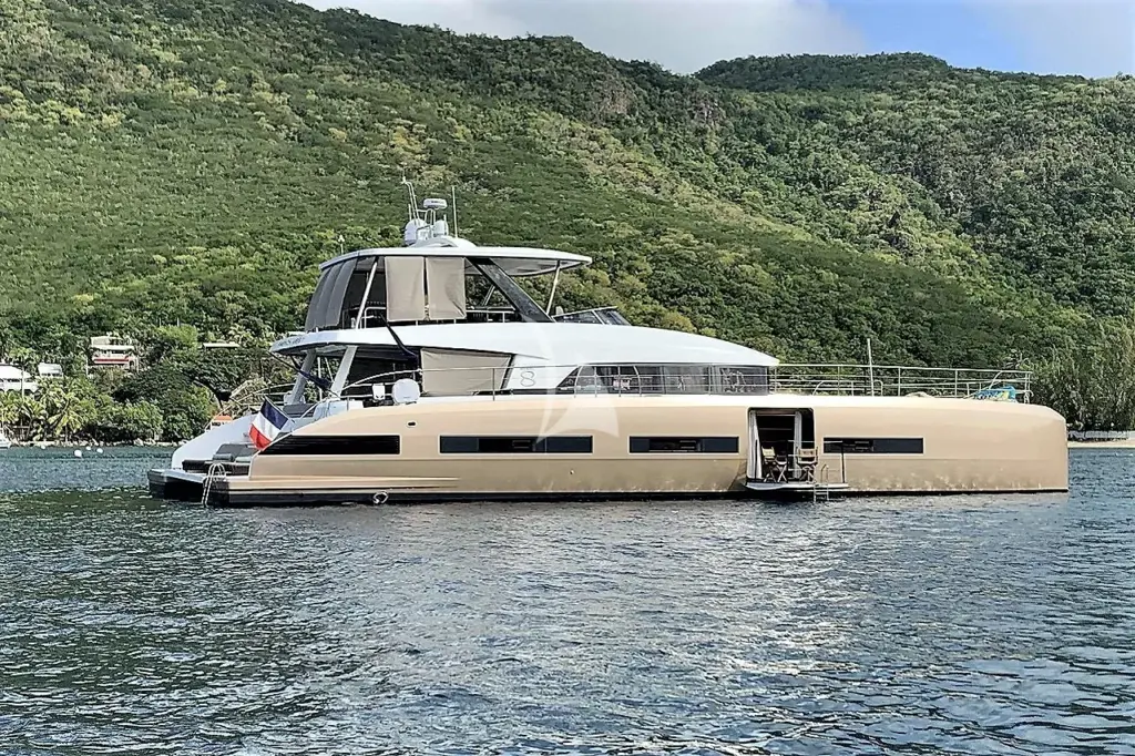 FRENCH WEST - FW  at anchor