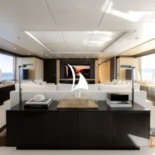 Bridge deck salon