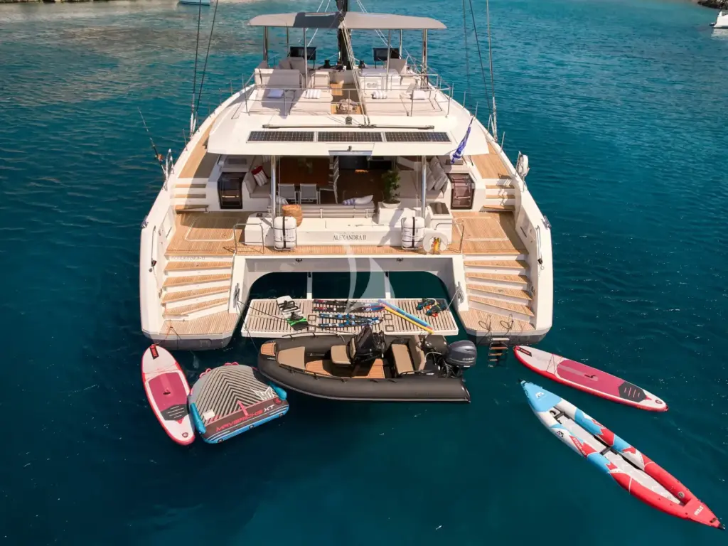 ALEXANDRA II - Aft bathing platform