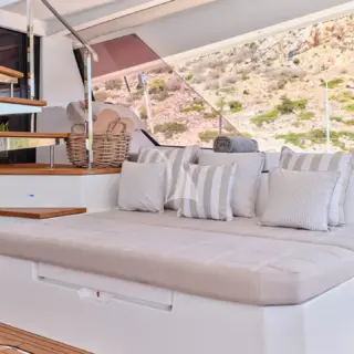 Aft seating area