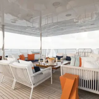 Sun deck lounge