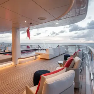Aft deck