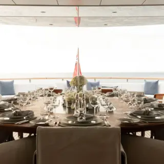 Owner's deck dining