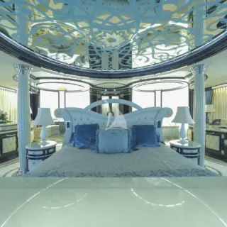 Master suite on Owner's deck