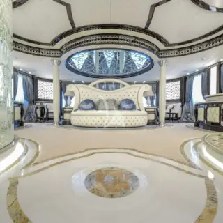 Master suite on Owner's deck