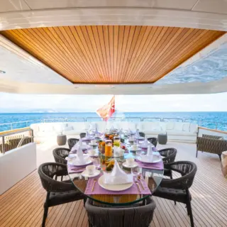 Upper deck aft dining III