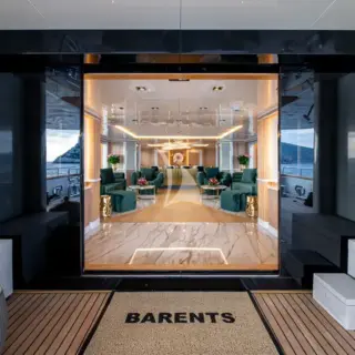 Entrance to main deck salon