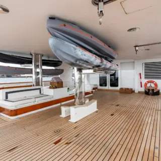 Main Deck Tender Storage