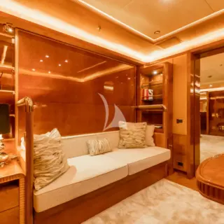 Primary Stateroom sitting area (converts to accommodate small children)