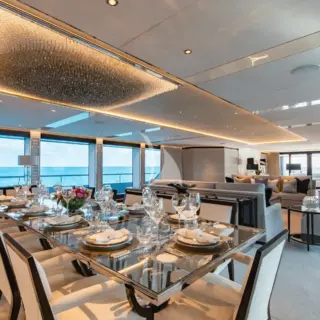 Main deck dining area