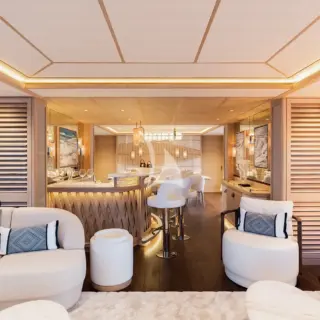 Saloon and the bar