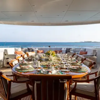 Bridge Deck al fresco dining