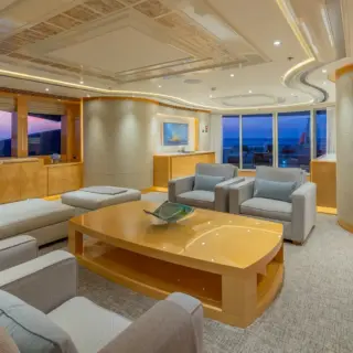 Main Salon looking aft