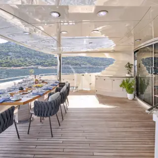 Aft deck