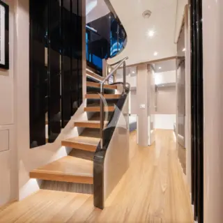 Staircase to Lower Deck