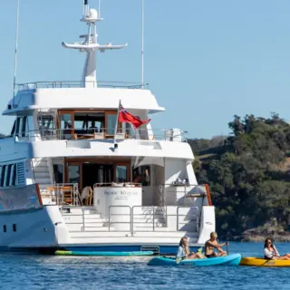 Stern with Kayaks