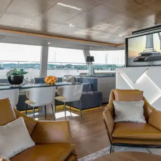 Smart TV in the saloon