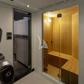 Sauna/ Gym in Beach Club lower room