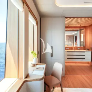 guest cabin sea views abound