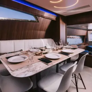 Salon and Dining Area