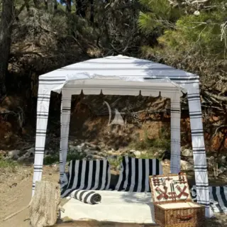Beach set up