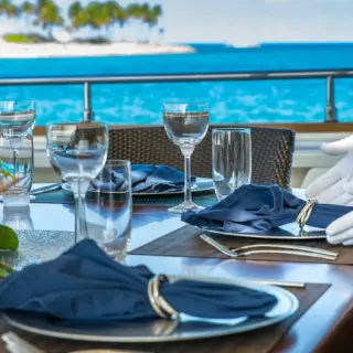 ONE AND ONLY - Main Aft Deck Dining