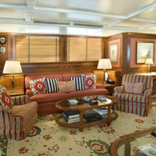 Main salon before refit
