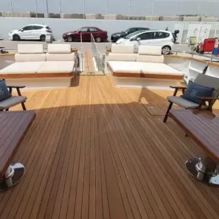 New teak decks