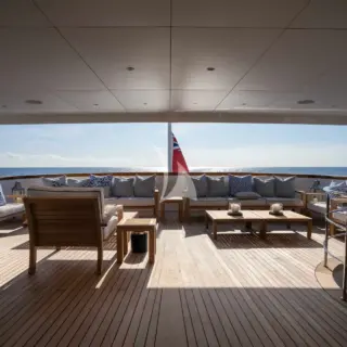Upper aft deck