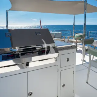 Sun deck BBQ