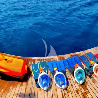 Fins and water toys