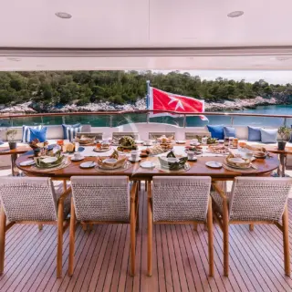 Upper Deck Dining Area