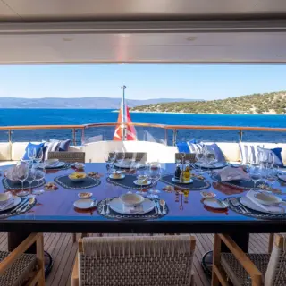 Upper Deck Dining Area