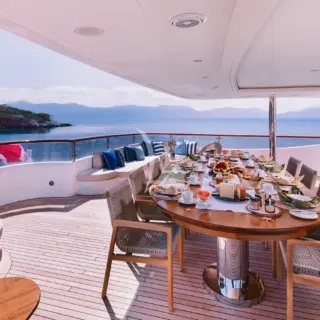 Upper Deck Dining Area