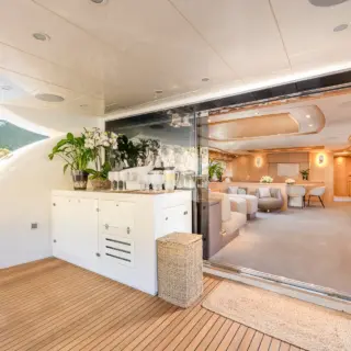 Aft deck