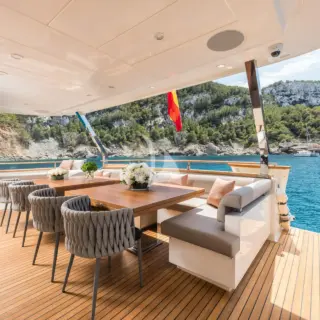 Aft deck