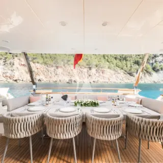 Aft deck